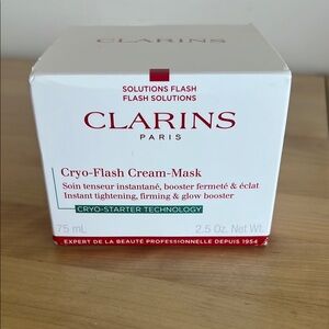 Clarins Cryo-Flash Cream-Mask - White